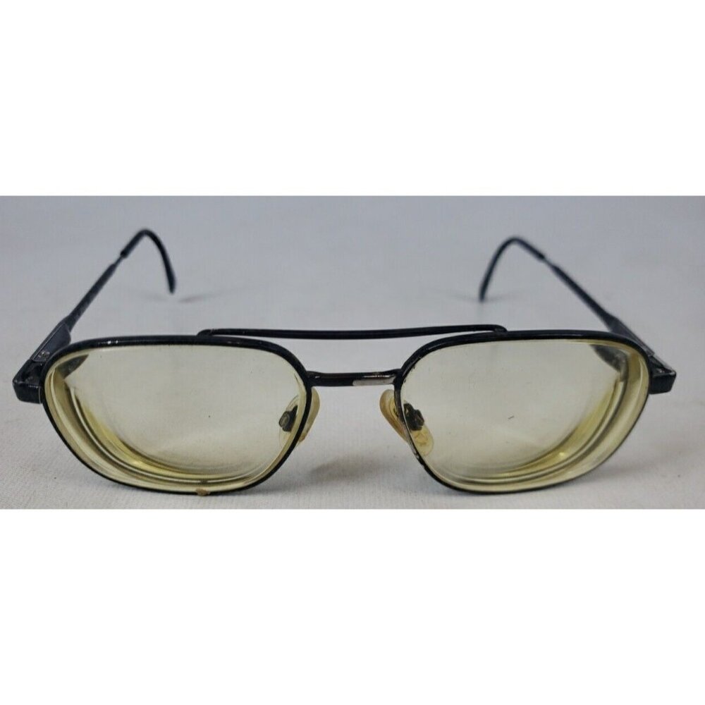 Luxottica Klixx Eyeglasses 135 Frame Tortoise Shell Braided Metal Arm